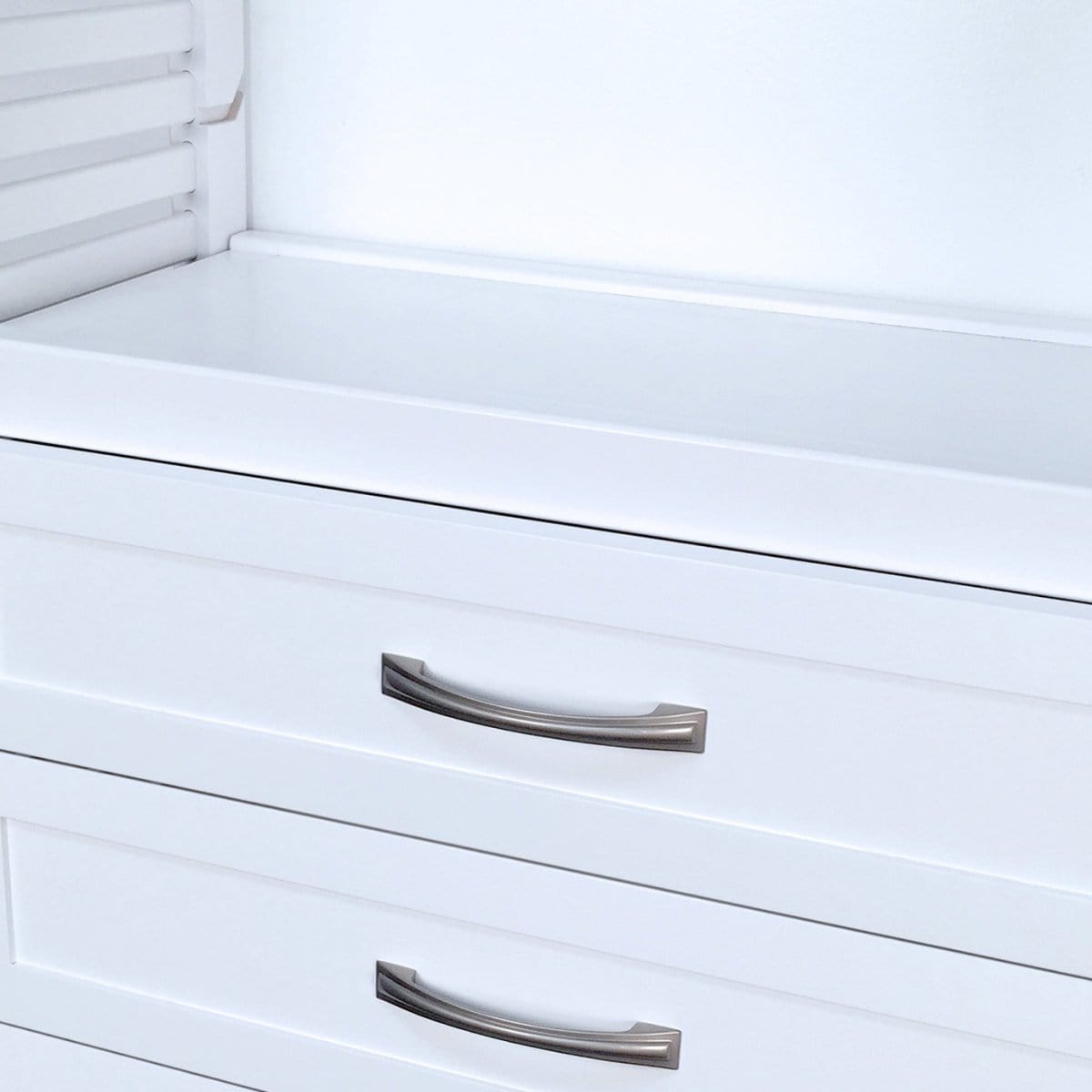 Solid Wood Drawer Top Adjustable Shelf - John Louis Home - Closet Shelves