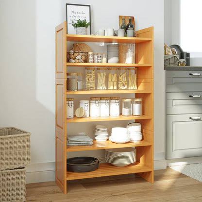 Solid Wood 3 Tier Storage Rack - John Louis Home - Shoe Racks & Organizers