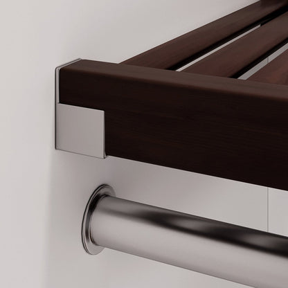 Solid Wood Closet Organizer with 3 Drawers Modern - John Louis Home - Closet Organizers